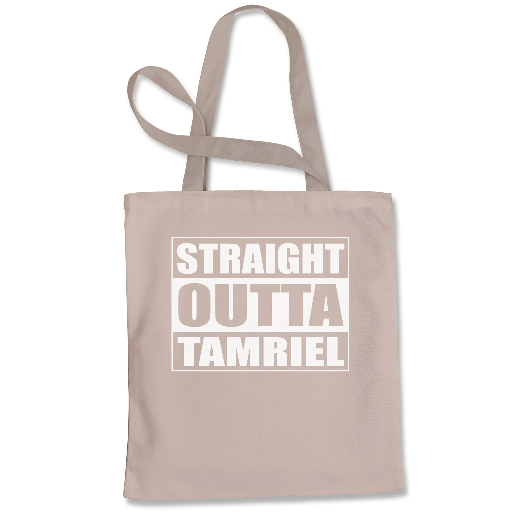 Straight Outta Tamriel Gamer Tote Bag