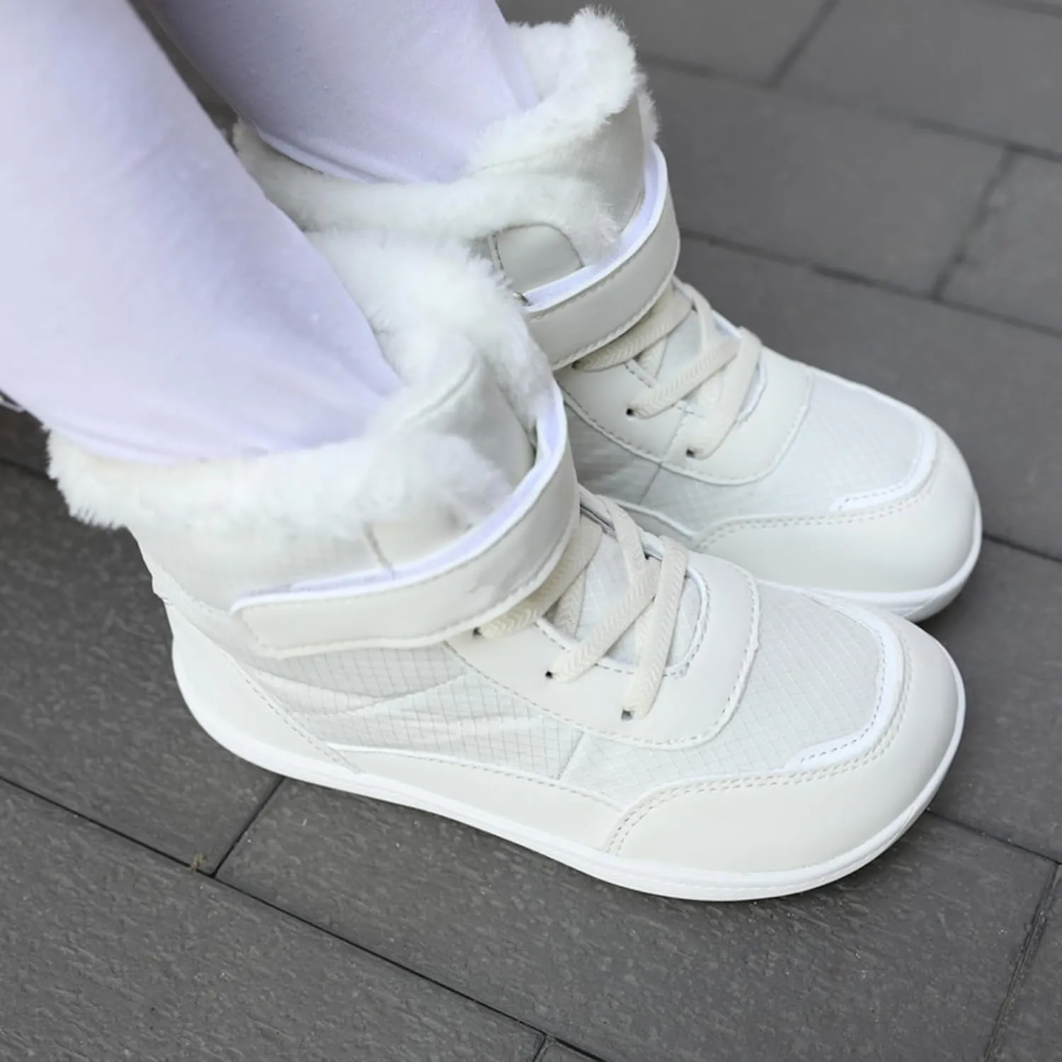 Toddler Snow Plush Boots Boys Girls Winter Water Proof Shoes Cold Weather Outdoor Western Shoes Round Toe Boots