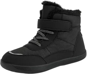 Toddler Snow Plush Boots Boys Girls Winter Water Proof Shoes Cold Weather Outdoor Western Shoes Round Toe Boots