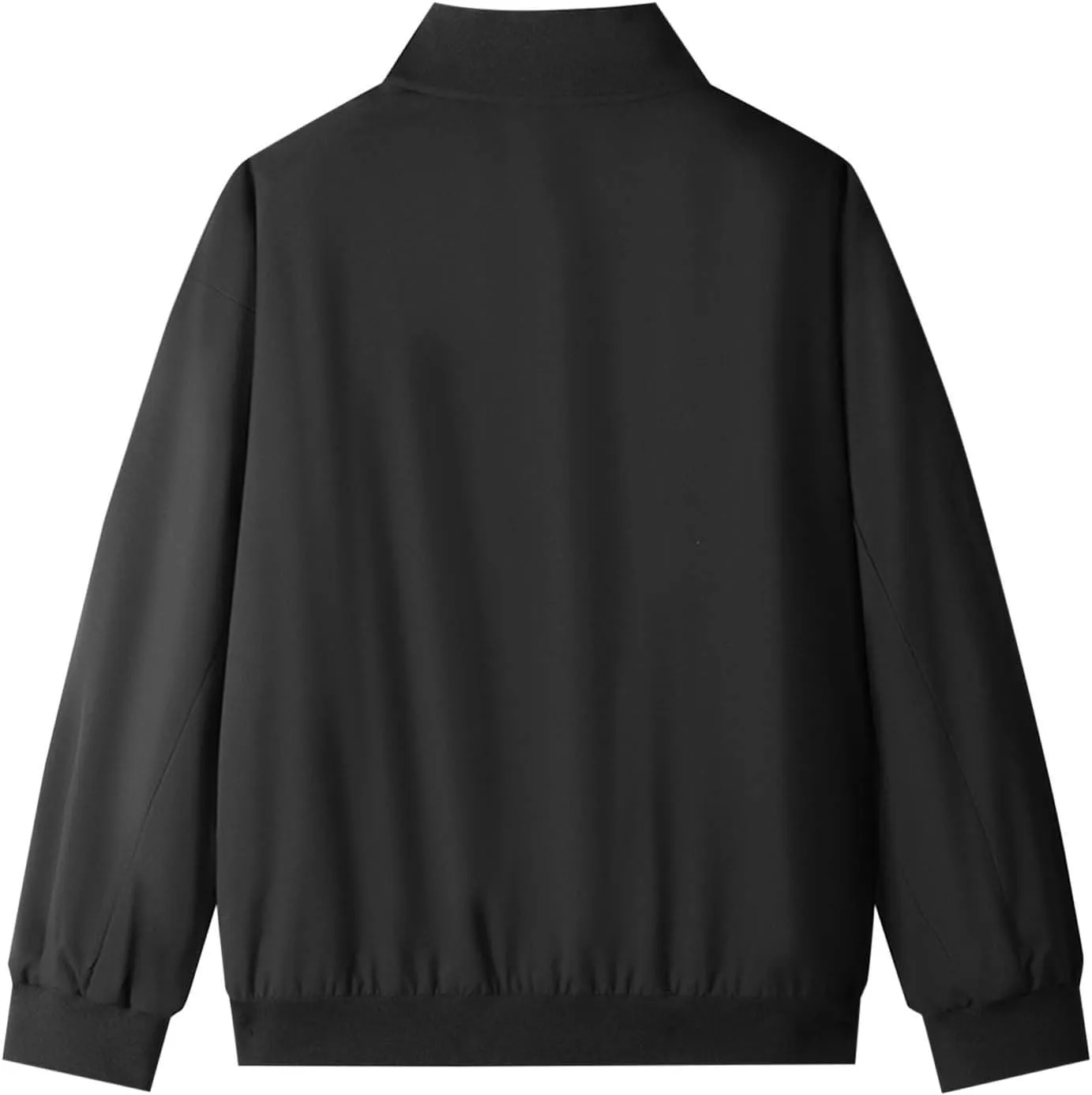 Varsity Jacket Men Casual Mens Windbreaker Jackets Lightweight Fashion Zip Up Jacket Mens Bomber Jacket Coat