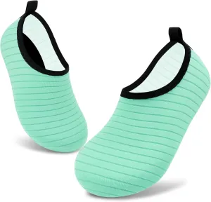 VIFUUR Kids Water Shoes Girls Boys Quick Dry Aqua Socks for Beach Swim Outdoor Sports