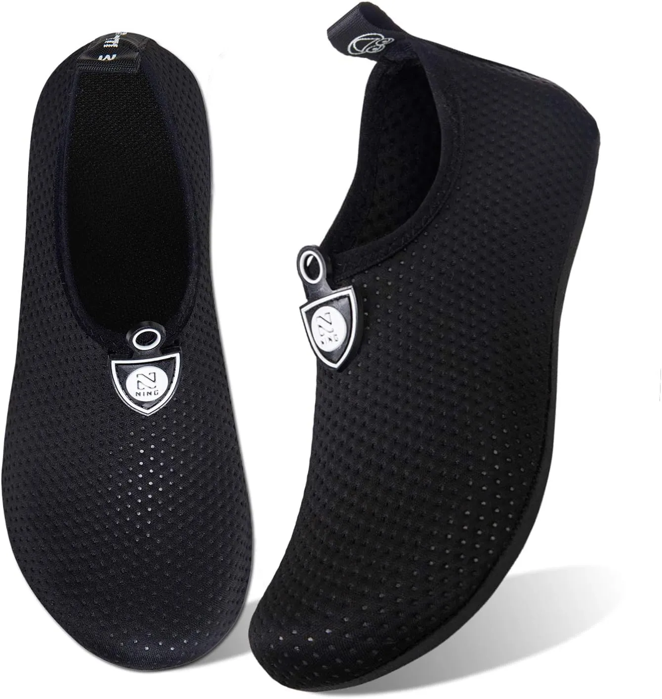 WateLves Water Shoes for Womens Mens Barefoot Quick-Dry Aqua Socks for Beach Swim Surf Yoga Exercise New Translucent Color Soles