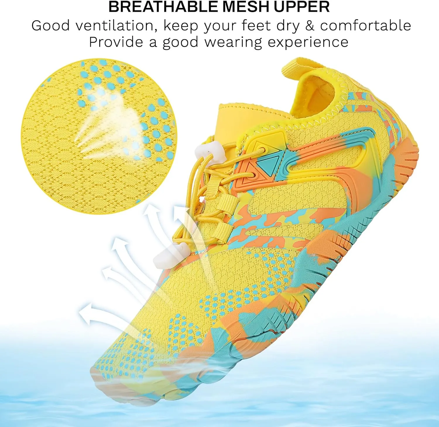 Water Shoes for Women & Men - Quick Dry Non-Slip Aqua Shoes for Beach, River, Pool & Hiking