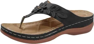 Wedge 2025 Heeled Sandals Cute Spring Open Toe Trendy Casual Comfort Summer Cover Heel Dressy Cutout Party Beach Crystal Rhinestone Pearl Bling Black T Strap Sparkly Thong Flat Shoes