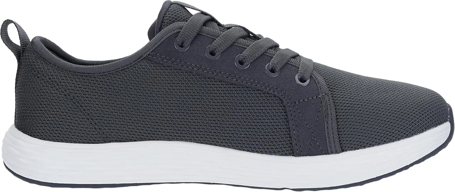 WHITIN Women's Wide Toe Box Shoes with Soft Smooth Inner | Wide Width Fashion Diabetic Sneakers | Zero Drop Sole