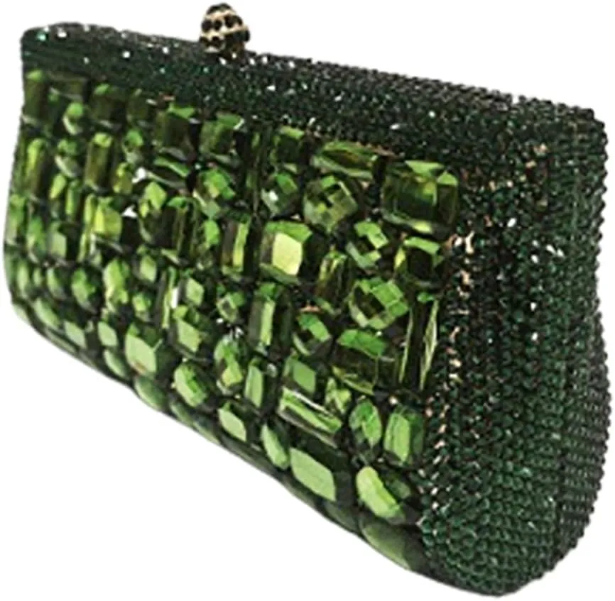 Woman Crystals Dinner Party Evening Clutch Bags Newest Style Handbag Diamond Evening Bag Wedding Bridal Purse