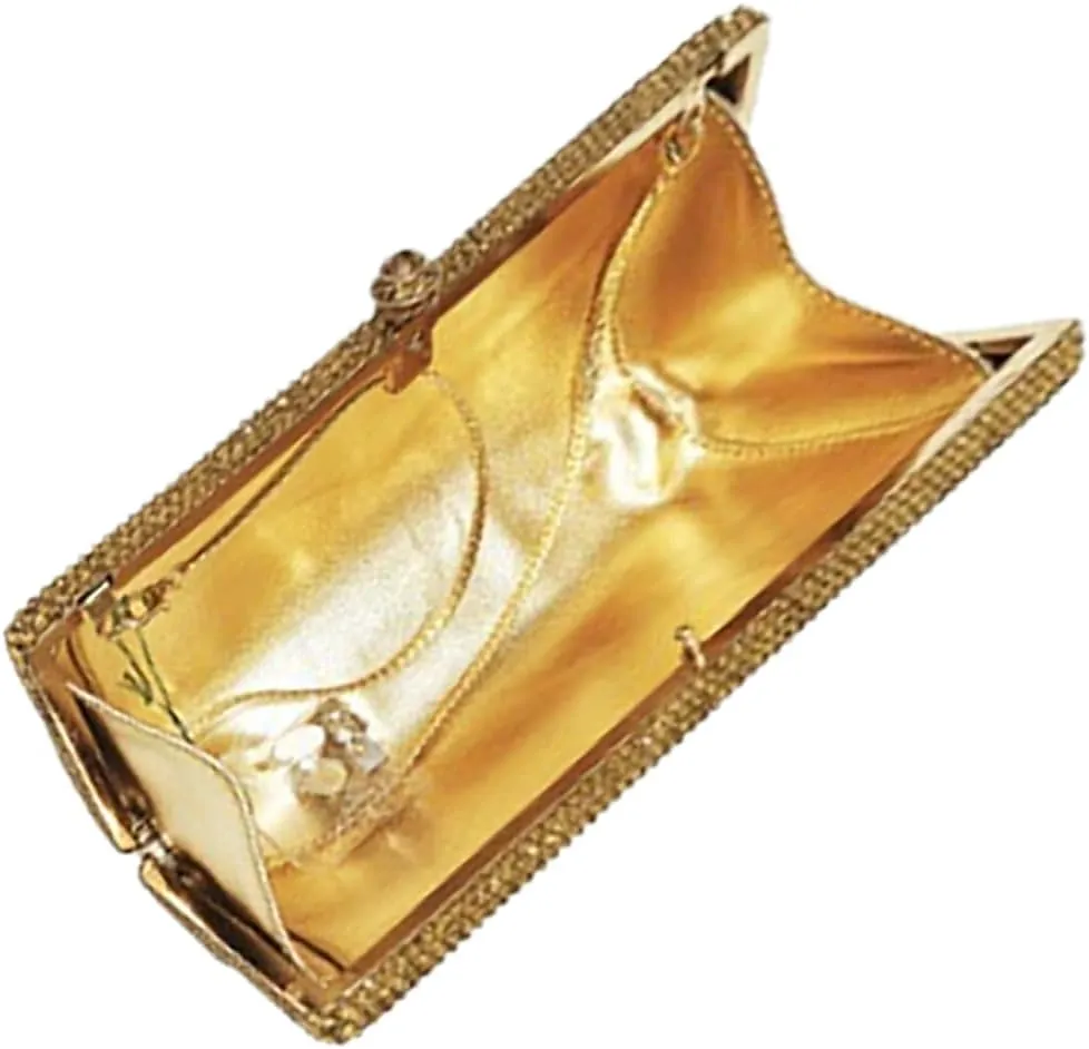 Woman Crystals Dinner Party Evening Clutch Bags Newest Style Handbag Diamond Evening Bag Wedding Bridal Purse
