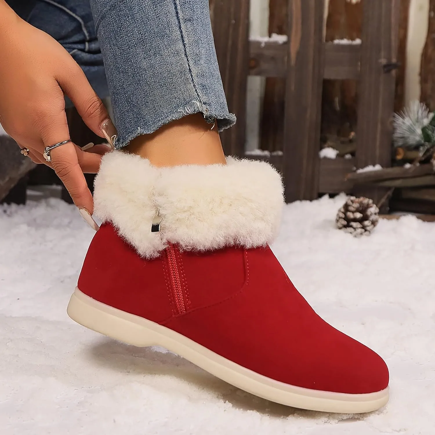 Women's Boots Womens Casual Boots Wide Width Booties Women WideBoots Platform Dress Shoes for Women Dress Shoes