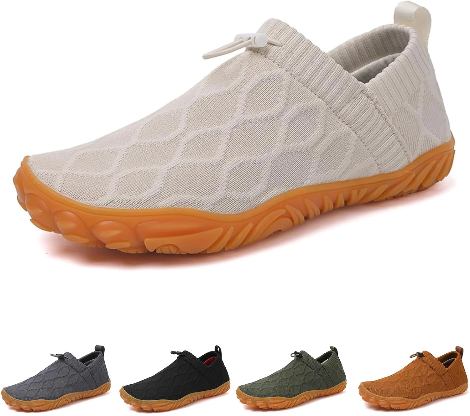 Women's Breathable Shoes Outdoor Hiking Shoes Fashion Slip-Ons Walking Sneakers Fly Woven Soft Sole Lightweight Shoe for Women Men