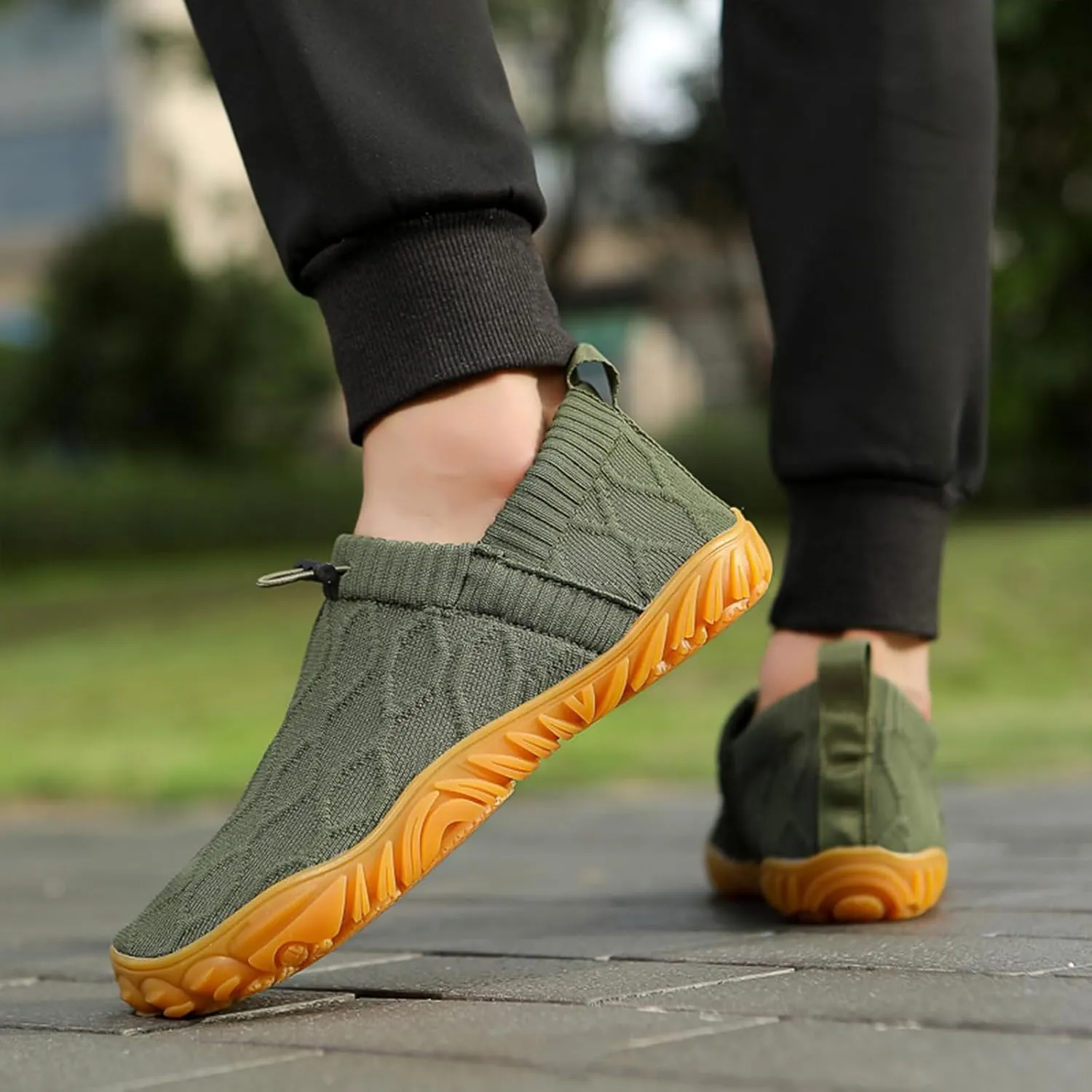 Women's Breathable Shoes Outdoor Hiking Shoes Fashion Slip-Ons Walking Sneakers Fly Woven Soft Sole Lightweight Shoe for Women Men