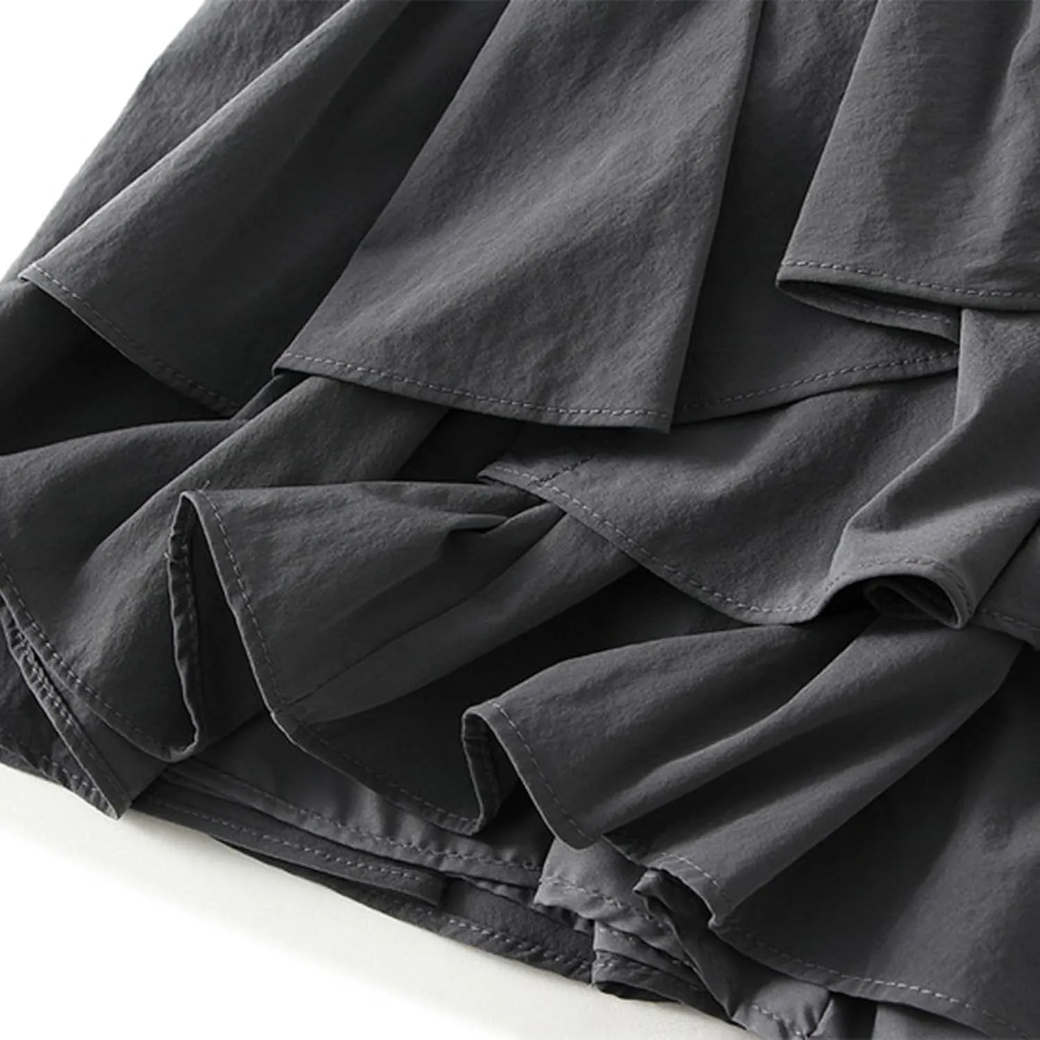 Women's Pleated Skater Skirt Basic Casual High Waisted Ruffles Flared Mini Skirts Summer A-Line Cute Swing Short Skirts
