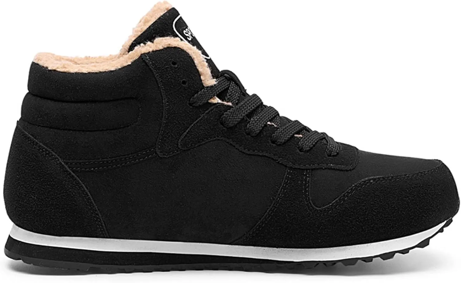 Womens Snow Boots Waterproof Winter Boots Non-slip Warm Fur Booties Casual Slip on Ankle Boots Outdoor Sneakers Winter Shoes