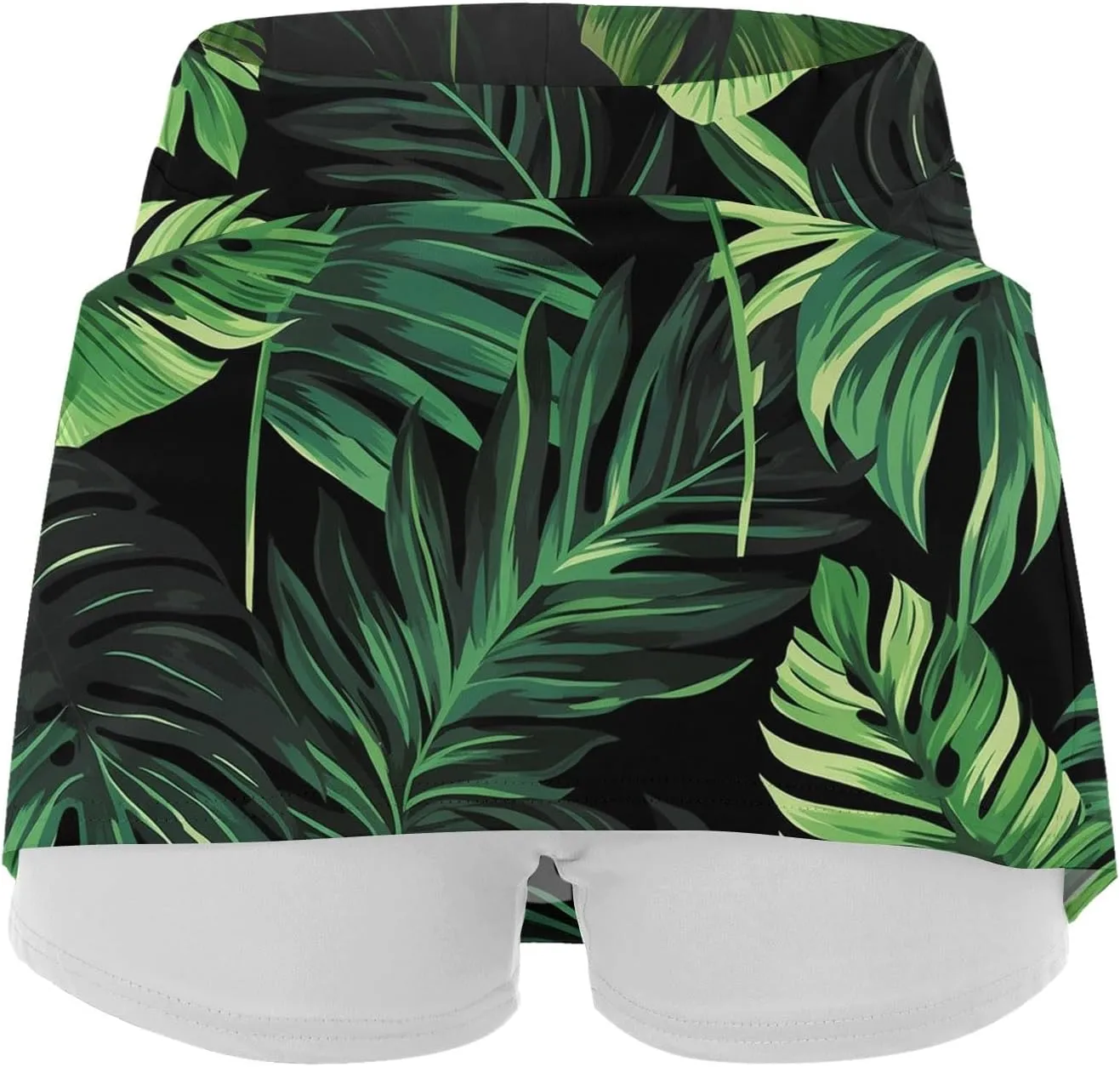 Womens Tennis Skirt Built in Shorts High Waisted Athletic Golf Mini Skirts for Running Casual Workout Skorts