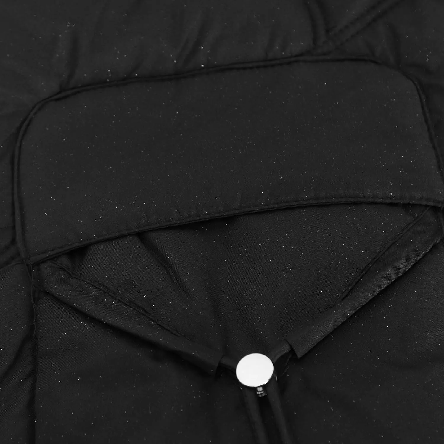 Womens Winter Padded Jacket Casual Hooded Puffer Jackets Zip Up Quilted Warm Outerwear Plain Down Coats