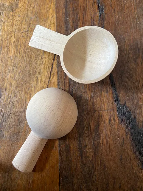 Wooden Scoops