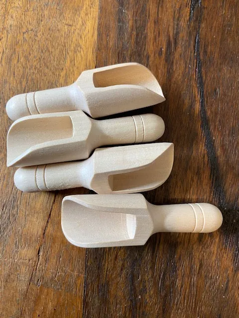 Wooden Scoops