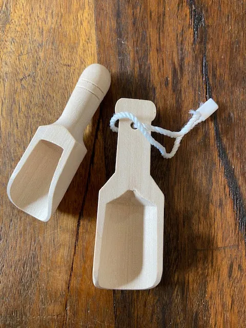 Wooden Scoops