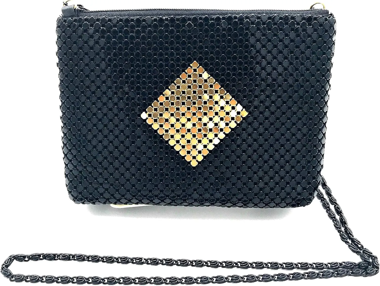 XX-Small Crossbody Clutch Evening Bags for Women Vintage Mesh Purse for Cocktail Party Prom Wedding Banquet